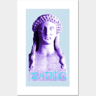 Sappho bust Posters and Art